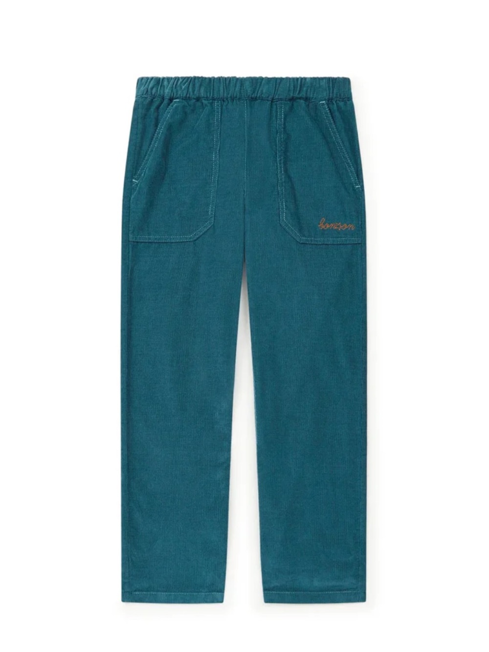 NWT Bonton Teal Kids Pants Sz 12